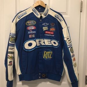 Nascar racing jacket oreo XL